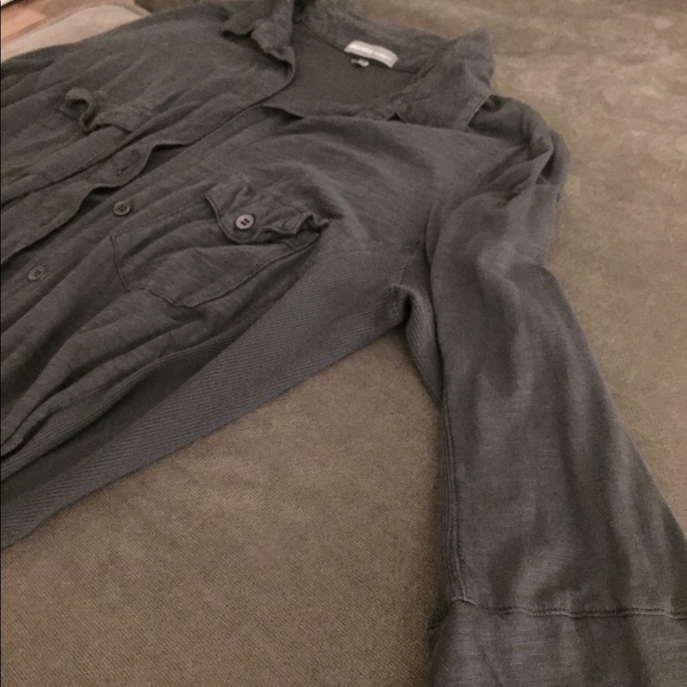 James Perse button down top